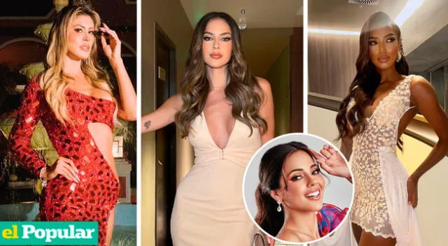 Son cuatro fuertes competidoras que buscan dejar fuera a Luciana Fuster en el Miss Grand Perú.