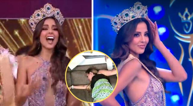 Luciana Fuster ganó el Miss Grand Perú y usuarios reaccionan de singular manera.