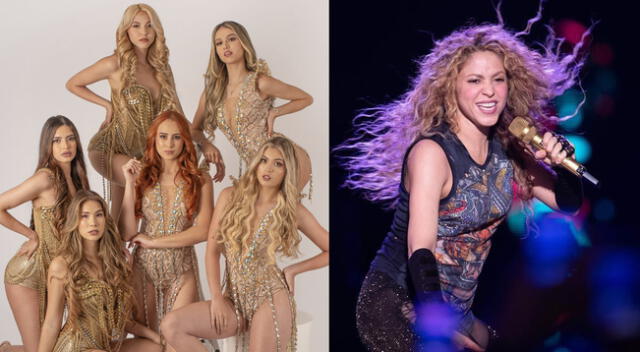 Chicas doradas de Colombia son hinchas de Shakira.