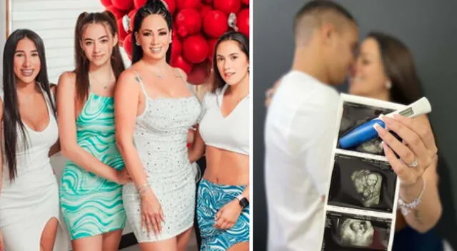 Hijas de Melissa Klug emocionadas por el embarazo de su madre con Jesús Barco.