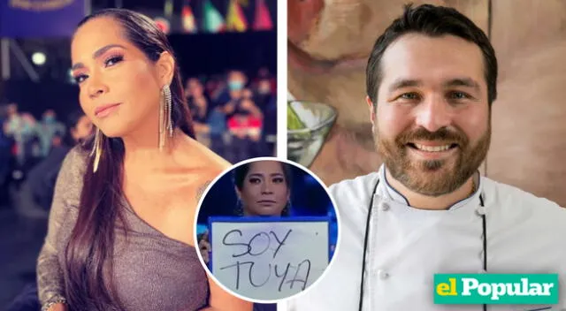Katia Palma y Giacomo Bocchio son shippeados por usuarios en redes sociales por El Gran Chef: Famosos.