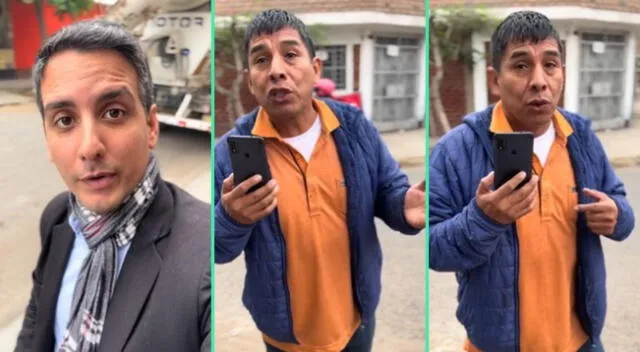 El sujeto lanzó una serie de razones por la que el reportero no es peruano, siendo viral en TikTok.
