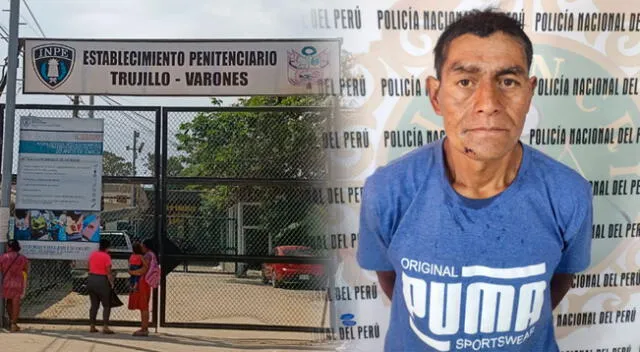 Faustino Honorio Cruz, está internado en el penal El Milagro de Trujillo.