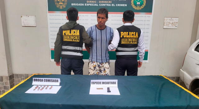 Panameño es detenido por la PNP.