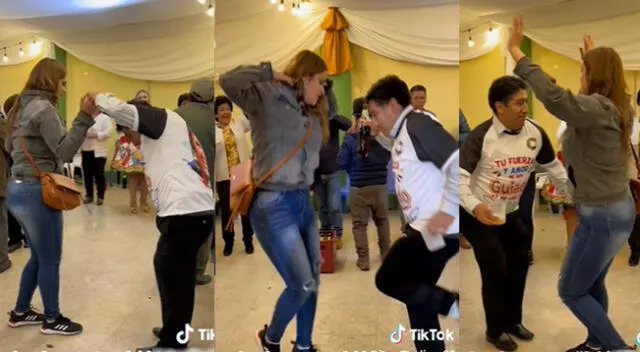 Joven venezolana llamó la atención con sus pasos de baile al ritmo de huayno peruano y se ha vuelto viral en TikTok.
