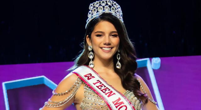 Gaela Barraza fue coronada como la Miss Teen Model World 2023.