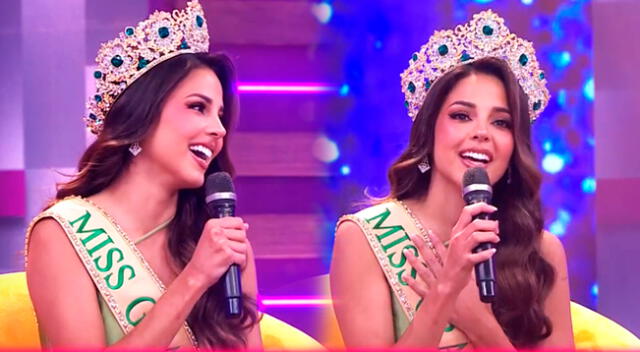 Luciana Fuster sorprende tras ser la nueva Miss Grand Perú.