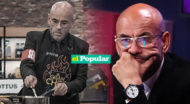 ¿Se va? El comentarista deportivo hace un mea culpa de su desempeño en "El Gran Chef: Famosos".