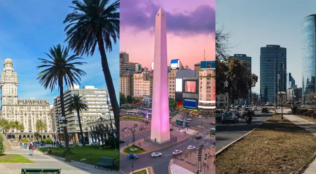 Buenos Aires, Santiago y Montevideo encabezan la lista.