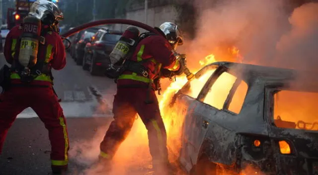 La muerte de un adolescente generó una ola de protestas y disturbios se detectó en Francia