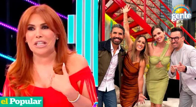 Magaly Medina ninguneó al programa de 'Arriba mi gente' que pertenece a la Latina.