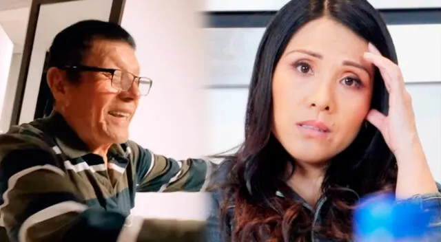 Tula Rodríguez le reclamó a su progenitor.
