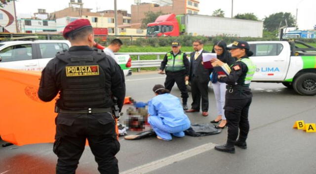 Fiscalía investiga muerte del policía Óscar Elio Muñoz Mendoza ocurrido en accidente de tránsito en Los Olivos