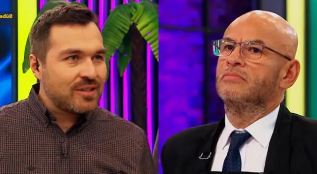 Giacomo Bocchio cuestiona a Mr. Peet por no acatar consejos en "El gran chef: famosos".