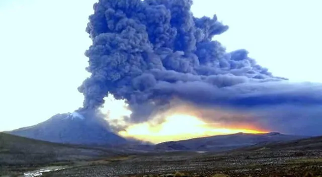 Esta erupción afectó a miles de peruanos.