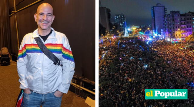 Ricardo Morán celebra la gran cantidad de personas presentes en la Marcha del Orgullo 2023