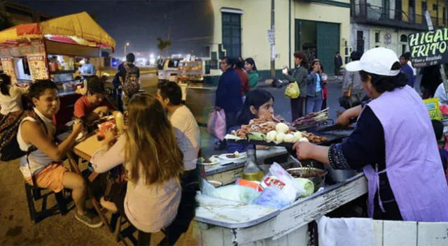 Comer en los agachaditos es una de las actividades más comunes en el Perú.