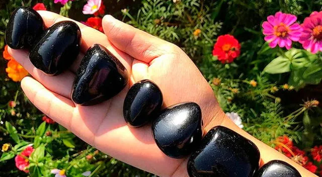 La piedra obsidiana tiene una fuerte protección para alejar las energías negativas.