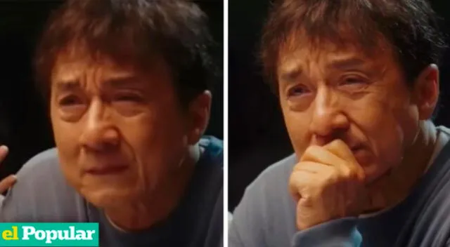 El video de Jackie Chan llorando con su hija es falso, lo más probable es que ni se hable con su verdadera hija.