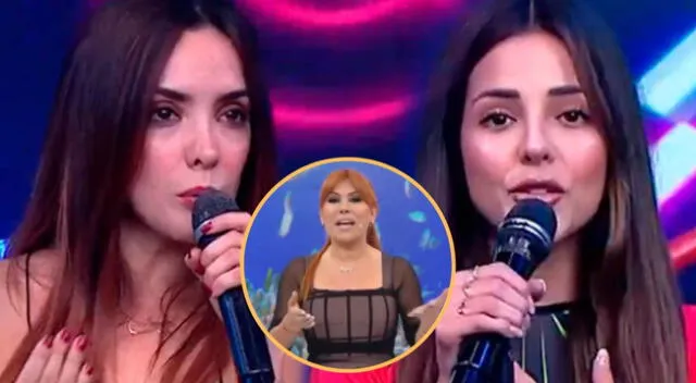 Magaly Medina reacciona a 'bronca' de Luciana Fuster y Rosángela Espinoza.