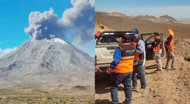 Cenizas del volcán Ubinas afectan a zonas altoandinas de Puno y pobladores temen lo peor.