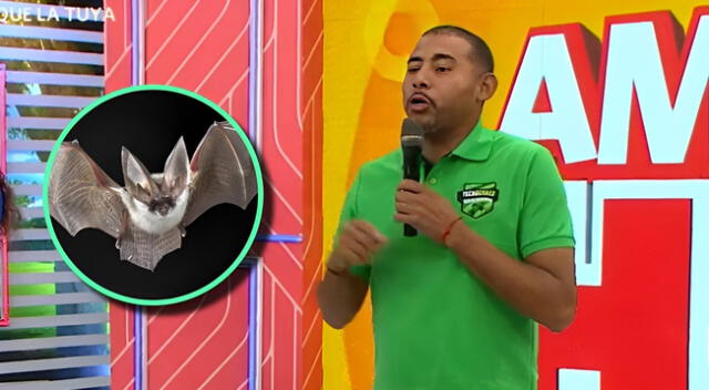 En América Hoy, Abel Lobatón sorprendió a todos los presentes al contar la verdadera razón por la que se le conoce como 'Murciélago'.