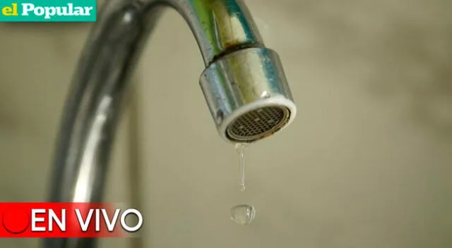 Conoce cuáles son los distritos que sufrirán corte de agua.