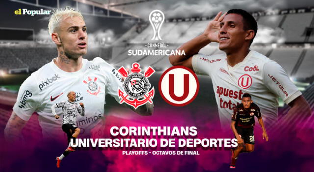 Universitario vs. Corinthians: sigue aquí todos los detalles del partido por Copa Sudamericana.