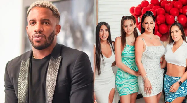 Jefferson Farfán compartió momentos por más de una década con las hijas de Melissa Klug.