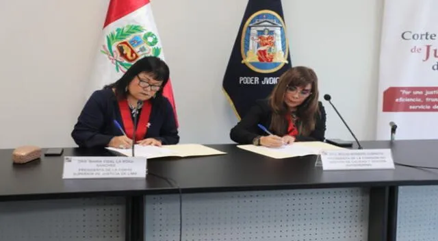 Los jueces de la Corte de Lima firmaron un compromiso antisoborno