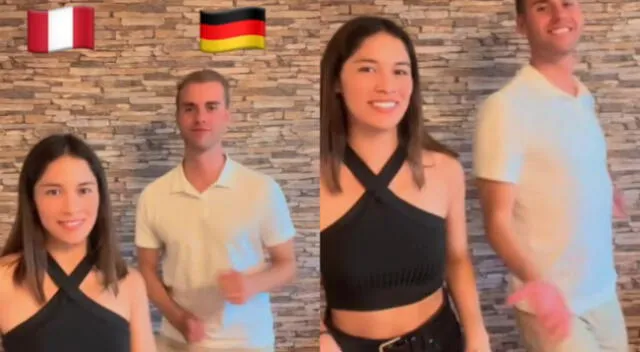 Alemán aprende salsa