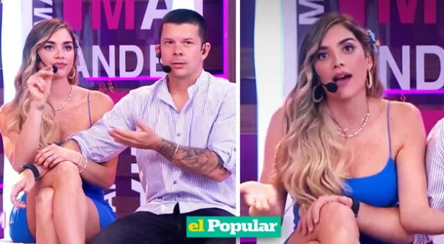 Korina Rivadeneira hace fuerte reclamo a Mario Hart en 'Mande quien mande'.