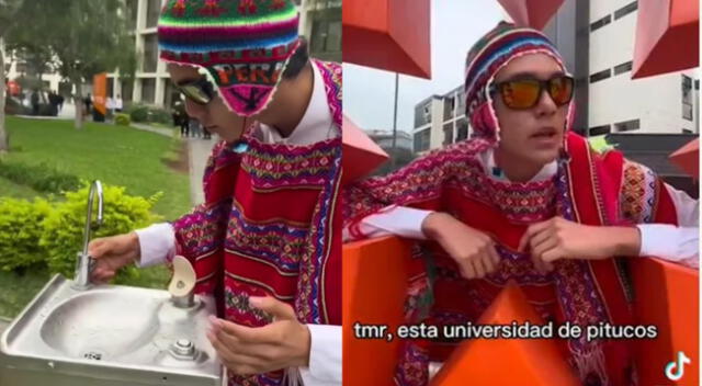 Joven universitario metido en polémica.