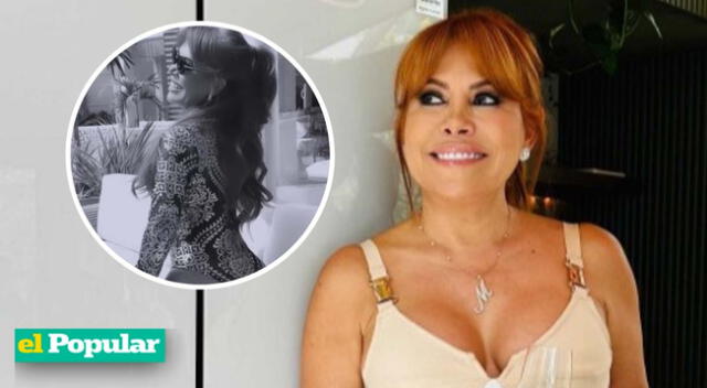 Magaly Medina sorprende con insólito vídeo en las redes sociales.