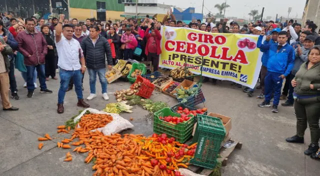 Comerciantes de Mercado Mayorista en pie de lucha.