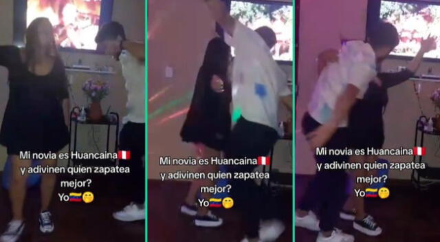 El venezolano mostró sus mejores pasos de Huaylas en TikTok.