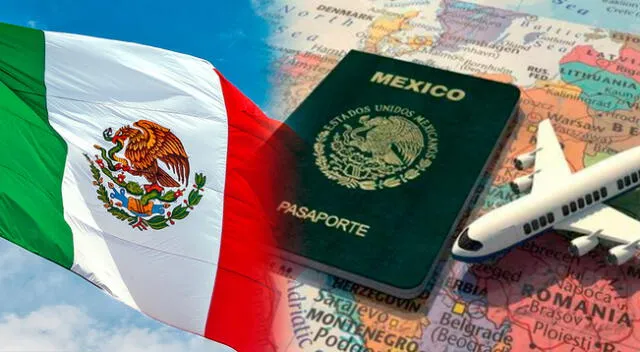 ¿Qué países puede visitar un mexicano sin visa y solo con pasaporte?