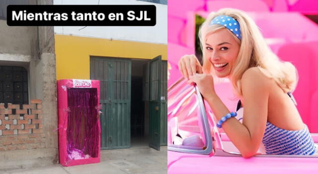 Pasa frente a caja de Barbie sin imaginar lo que notarían en redes: “Aprovecha para tomarte tu foto”.