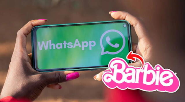 Aprende a cambiar tu WhatsApp con temática de Barbie.