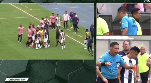 “Se le fue el partido de las manos a Diego Haro”: VAR anula roja para Alianza Lima ante Boys y usuarios encienden las redes.