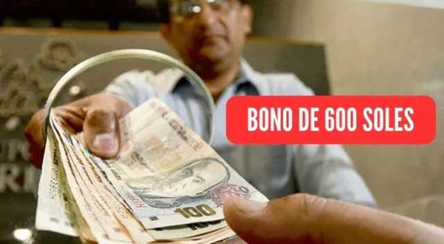 Se espera que el pago del bono de 600 soles se realice en los próximos días.