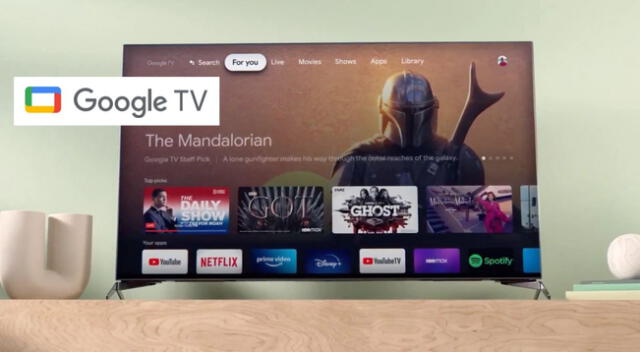 Google TV viene destronando a los gigantes cómo Netflix y Disney Plus.