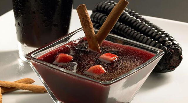 La mazamorra morada se prepara en toda época del año y es tradición comerlo en el Perú.