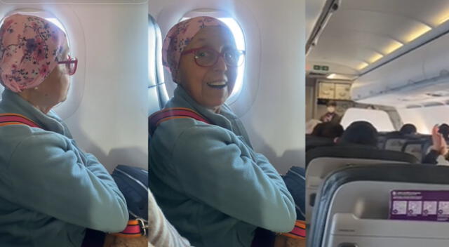 Piloto tuvo emotivo gesto en el avión con mujer que terminó su tratamiento contra el cáncer y es viral.