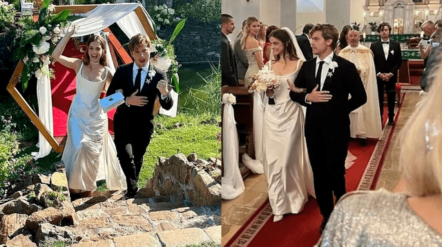 Barbara Palvin y Dylan Sprouse sa casaron tras 5 años de relación.