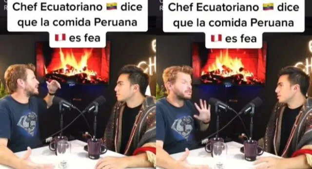 Chef ecuatoriano afirma que la comida peruana no es tan rica como la de su país y es viral en TikTok.