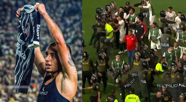 Corinthians anota gol que elimina a la ‘U’ y árbitro expulsa a 5 jugadores tras confuso incidente.