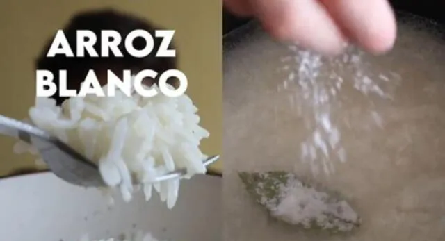 El joven peruano reveló en TikTok los pasos para hacer un graneado y rico arroz blanco.