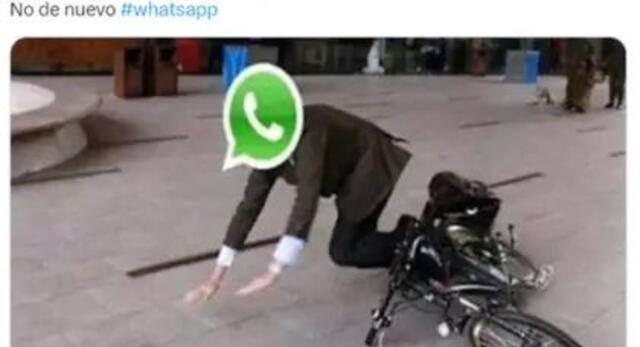 Se cayó WhatsApp a nivel mundial y los memes no se hicieron esperar para romper la tensión.