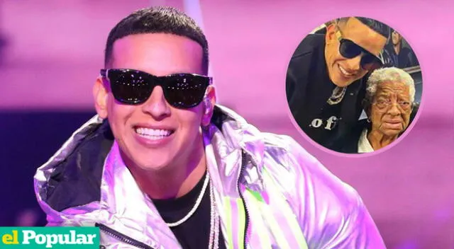 Abuelita de 96 años se desborda en lágrimas al conocer a Daddy Yankee